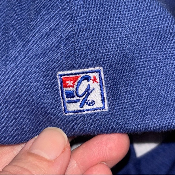 Vintage 1995 The Game  wool blend hat/cap royal blue SZ S/M (6 5/8-7‎ 1/4) NWOT - Picture 9 of 9